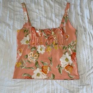 Forever 21 size S medium pink/orange top